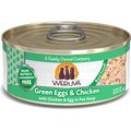 Weruva Green Eggs & Chicken with Chicken, Egg & Greens in Gravy Grain-Free Canned Cat Food, 5.5-oz, case of 24