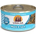 Weruva Mack & Jack with Mackerel & Grilled Skipjack Grain-Free Canned Cat Food, 3-oz, case of 24