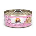 Weruva Amazon Livin' with Chicken & Chicken Liver in Gravy Grain-Free Canned Cat Food, 5.5-oz, case of 24