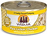 Weruva Paw Lickin' Chicken in Gravy Grain-Free Canned Cat Food, 3-oz, case of 24