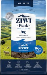 ZIWI Peak Lamb Grain-Free Air-Dried Dog Food, 2.2-lb bag