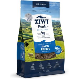 Ziwi Peak Lamb Grain-Free Air-Dried Dog Food, 2.2-lb bag