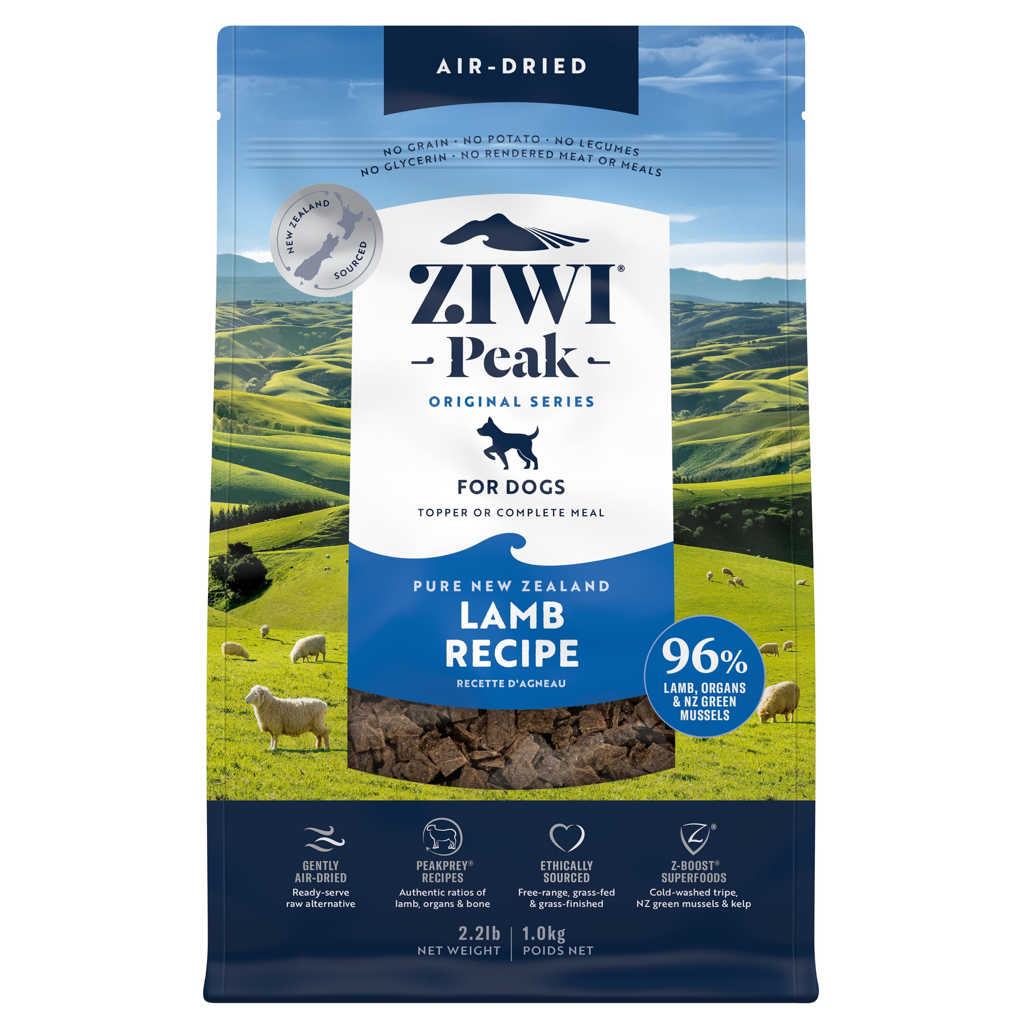 ZIWI Peak Lamb GrainFree AirDried Dog Food Customer Questions