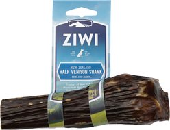 ZIWI Peak Deer Shank Bone Dog Chew, Half Bone