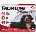 Frontline Plus for Dogs Flea and Tick Treatment (Extra Large Dog, 89-132 lbs.) Red Box