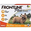 Frontline Plus Flea & Tick Spot Treatment for Small Dogs, 5-22 lbs, 6 Doses (6-mos. supply)