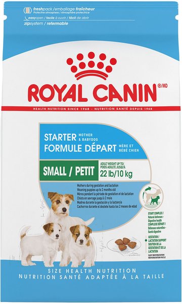Royal Canin Size Health Nutrition Small Starter Mother And Babydog Dry Dog Food, 2-lb bag slide 1 of 9