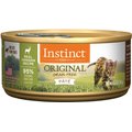 Instinct Original Grain-Free Pate Real Venison Recipe Wet Canned Cat Food, 5.5-oz, case of 12