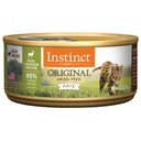 Instinct Original Real Venison Recipe Grain-Free Pate Wet Cat Food, 5.5-oz can, case of 12