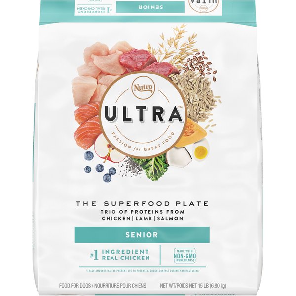 Nutro Ultra Senior Chunks in Gravy Canned Dog Food