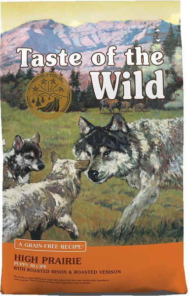 Taste of the Wild High Prairie Puppy Formula Grain-Free Dry Dog Food, 5-lb bag slide 1 of 8