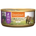 Instinct Original Real Rabbit Recipe Grain-Free Pate Wet Cat Food, 5.5-oz can, case of 12