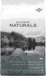 Diamond Naturals Senior Formula Dry Dog Food, 35-lb bag