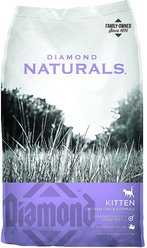 Diamond Naturals Kitten Formula Dry Cat Food, 6-lb bag