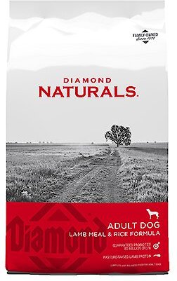 Diamond Naturals Lamb Meal & Rice Formula Adult Dry Dog Food, 40-lb bag slide 1 of 6