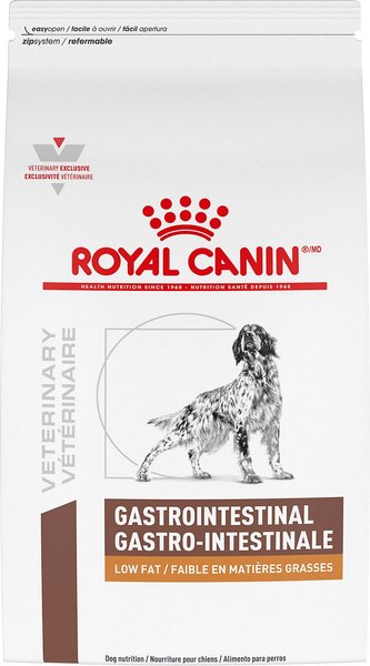Royal Canin Veterinary Diet Adult Gastrointestinal Low Fat Dry Dog Food, 17.6-lb bag slide 1 of 10
