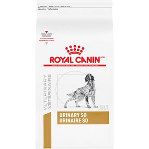 Royal Canin Veterinary Diet Adult Urinary SO Dry Dog Food, 25.3-lb bag