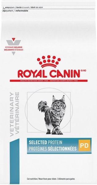 Royal Canin Veterinary Diet Adult Selected Protein PD Dry Cat Food, 8.8-lb bag slide 1 of 11