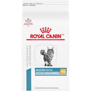 Royal Canin Veterinary Diet Adult Selected Protein PD Dry Cat Food, 17.6-lb bag