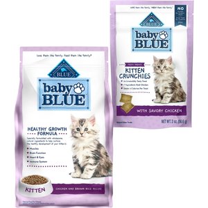 BLUE BUFFALO Baby BLUE Kitten Chicken & Brown Rice Recipe Dry Cat Food