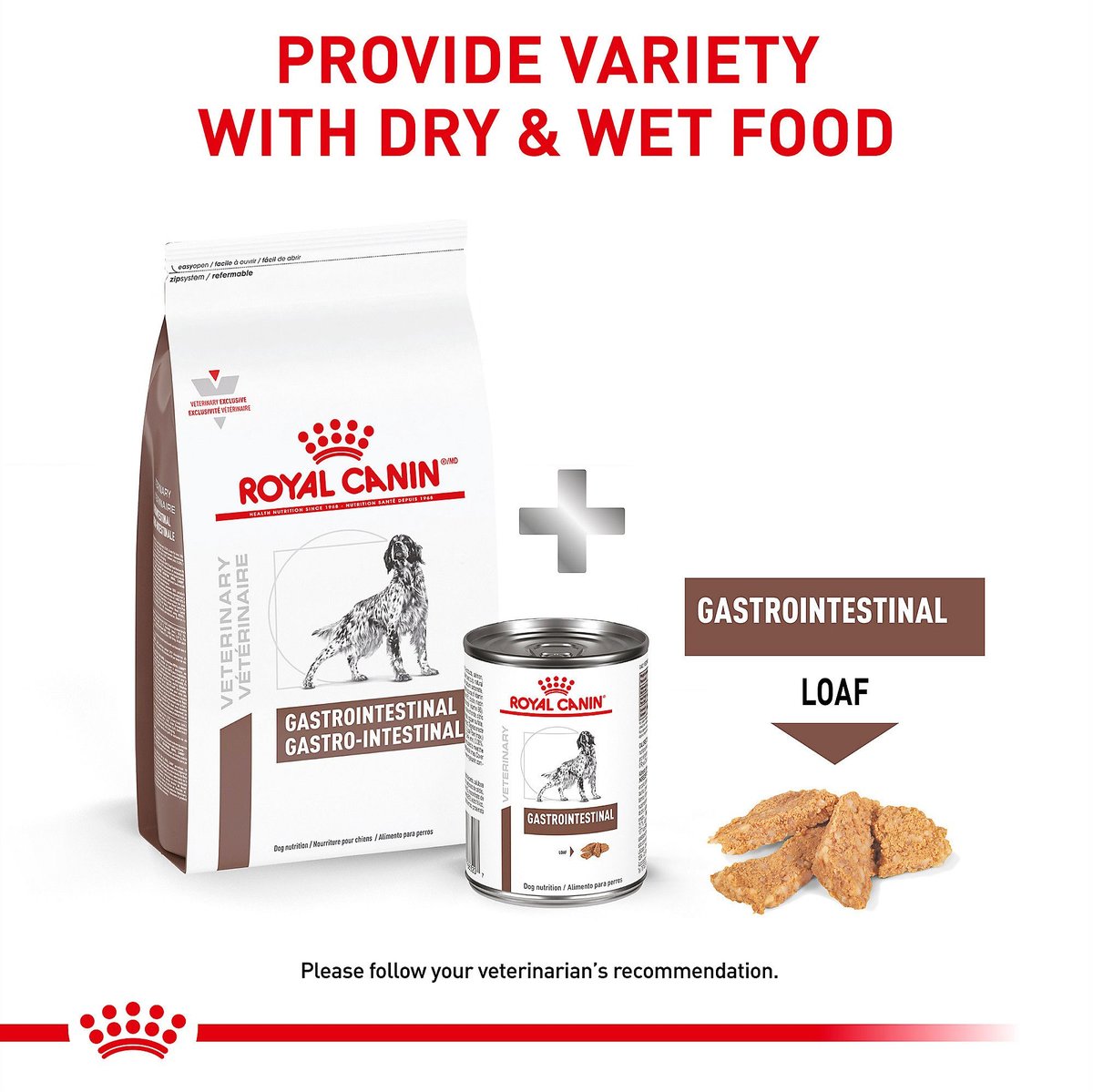 ROYAL CANIN VETERINARY DIET Adult Gastrointestinal Dry Dog Food, 8.8lb