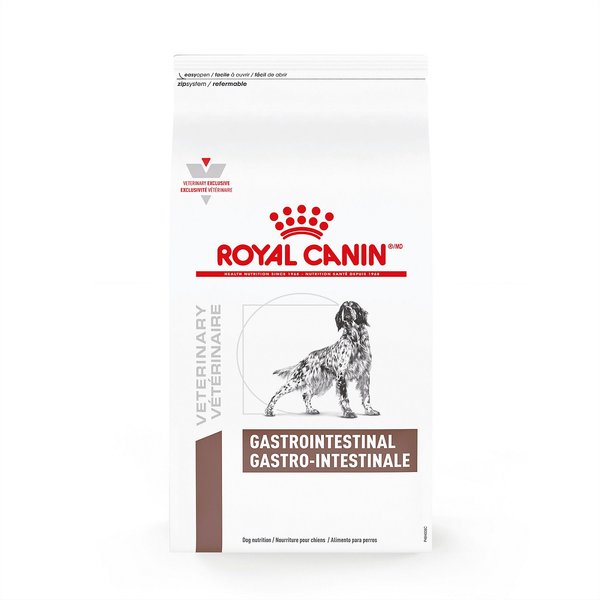 Royal Canin Veterinary Diet Adult Gastrointestinal Dry Dog Food, 22-lb bag slide 1 of 10