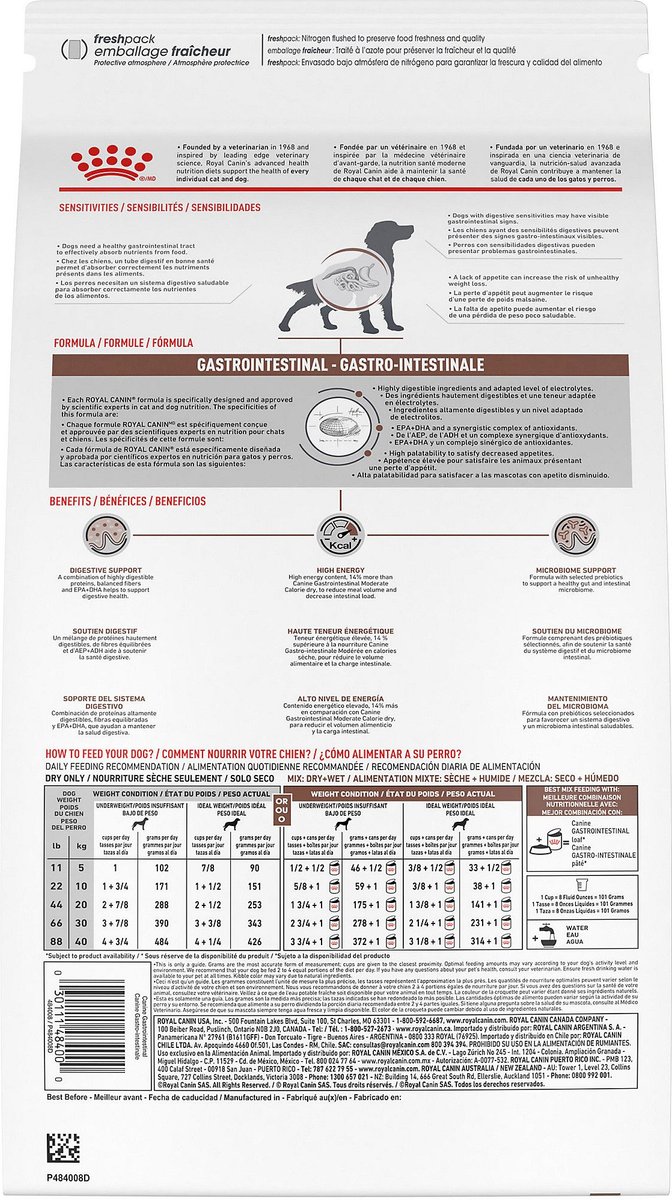 ROYAL CANIN VETERINARY DIET Adult Gastrointestinal Dry Dog Food