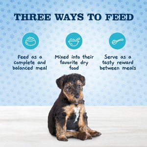 Blue Buffalo Baby Blue Natural Chicken, Lamb & Vegetable Recipe Variety Pack Puppy Wet Food, 3.5-oz cans, case of 12