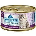 Blue Buffalo Baby Blue Healthy Growth Formula Natural Chicken Recipe Kitten Wet Food, 3-oz can, case of 24