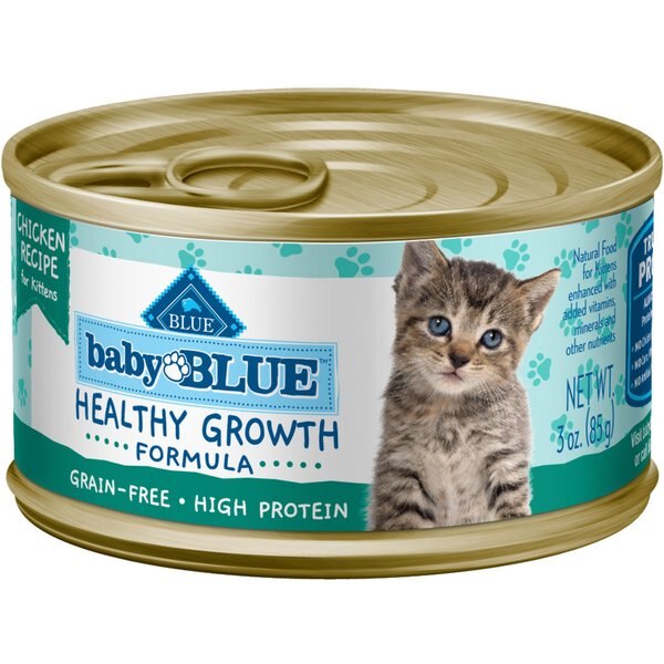 Blue Buffalo Baby Blue Healthy Growth Formula Natural Chicken & Vegetable Recipe Puppy Wet Food, 12.5-oz cans, case of 12