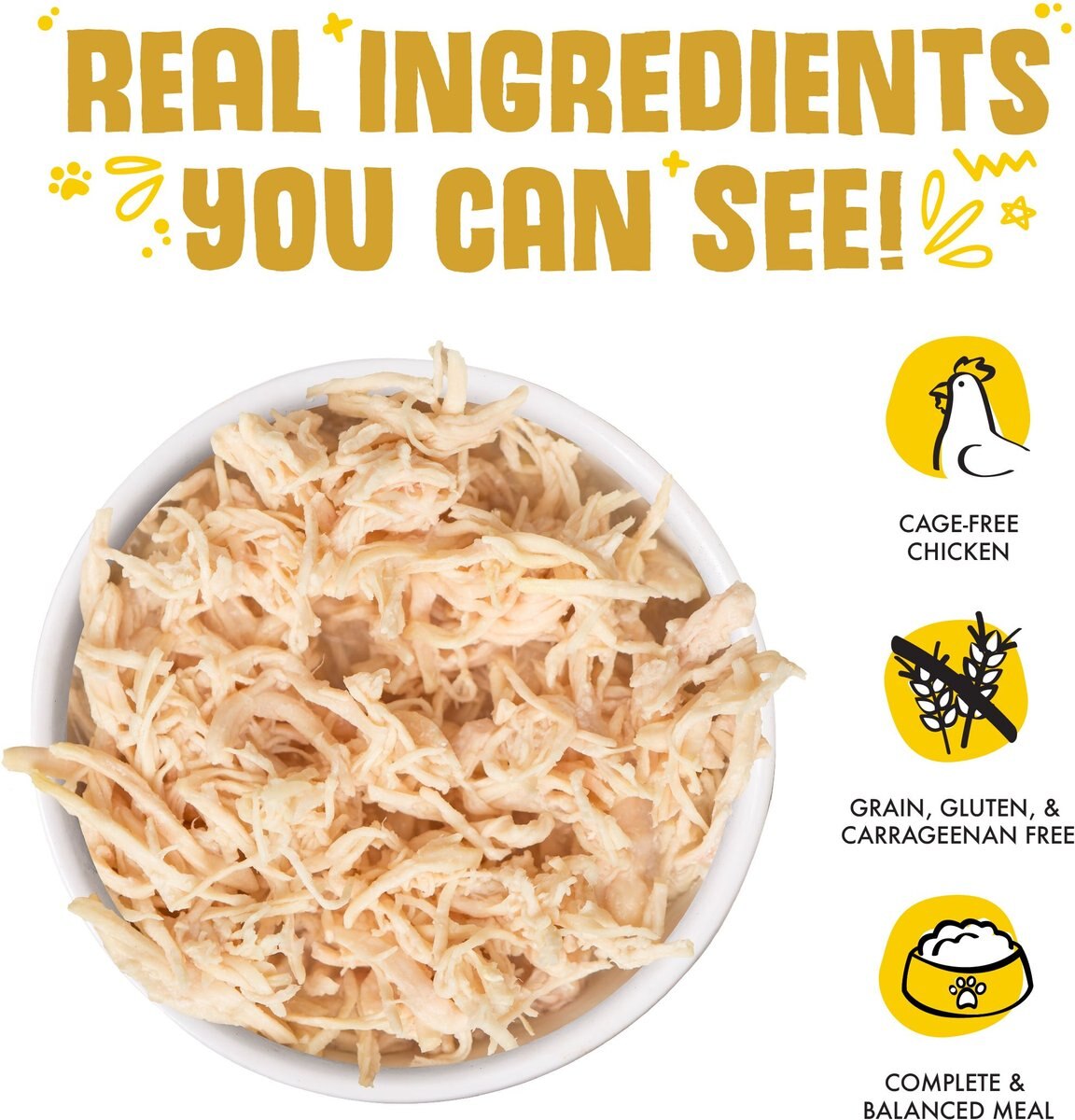 WERUVA Paw Lickin' Chicken in Gravy GrainFree Canned Cat Food, 10oz