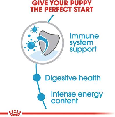 Show full view: Royal Canin Size Health Nutrition Small Puppy Dry Dog Food, 13-lb bag slide 7 of 12