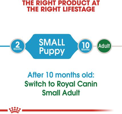 Show full view: Royal Canin Size Health Nutrition Small Puppy Dry Dog Food, 13-lb bag slide 8 of 12