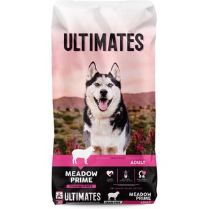 Ultimates Meadow Prime Grain-Free Lamb & Potato Dry Dog Food, 28-lb bag