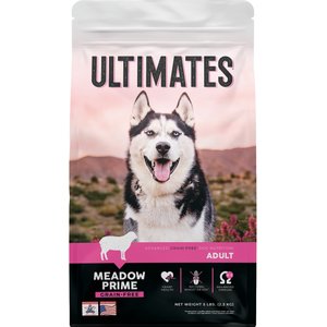Ultimates Meadow Prime Grain-Free Lamb & Potato Dry Dog Food, 5-lb bag