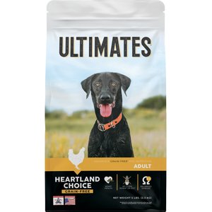 Ultimates Heartland Choice Chicken & Potato Grain-Free Dry Dog Food, 5-lb bag