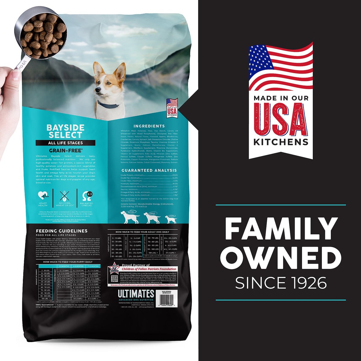 ULTIMATES Bayside Select Fish Potato Grain Free Dry Dog Food 28