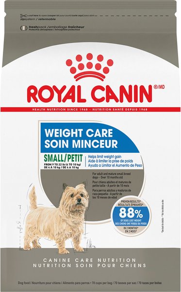 Royal Canin Canine Care Nutrition Small Weight Care Adult Dry Dog Food, 2.5-lb bag slide 1 of 9