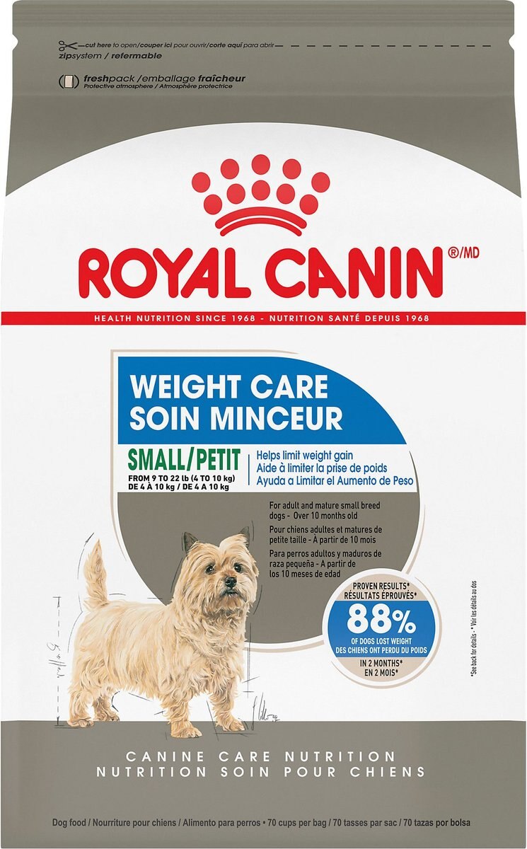 Royal canin small weight clearance care