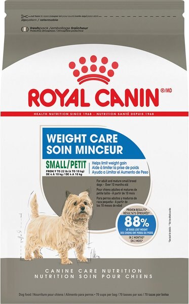 Maand Boekhouder Miles ROYAL CANIN Canine Care Nutrition Small Weight Care Adult Dry Dog Food,  13-lb bag - Chewy.com