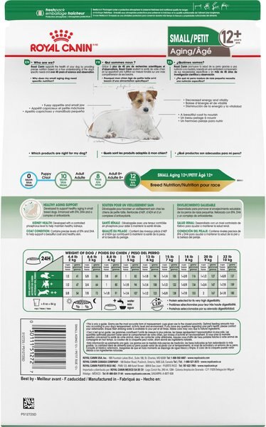 Royal Canin Size Health Nutrition Small Aging 12+ Dry Dog Food