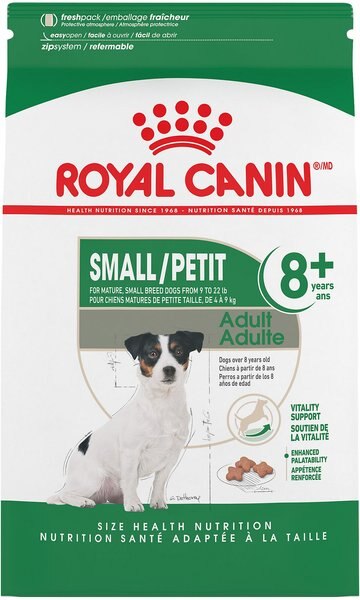 Royal Canin Size Health Nutrition Small Adult 8+ Dry Dog Food, 2.5-lb bag slide 1 of 11