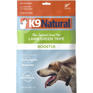 K9 Natural Lamb Green Tripe Booster Digestive Supplement for Dogs, 7-oz bag