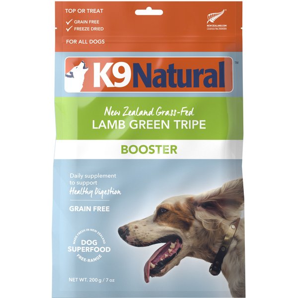 K9 NATURAL Lamb Green Tripe Booster Digestive Supplement for Dogs, 7-oz ...