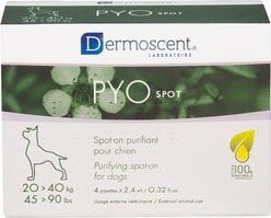 Dermoscent Pyospot Spot-On for Large Dogs, 45-90 pounds, 4 count