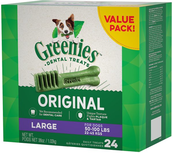 Greenies Large Dental Dog Treats, 24 count slide 1 of 9