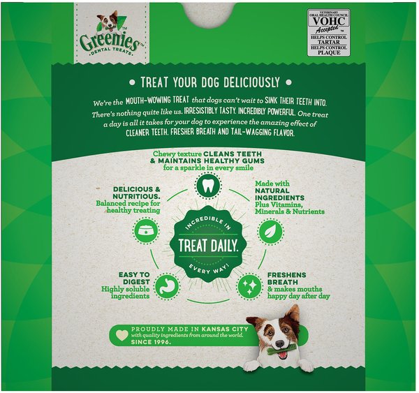 Greenies Breath Buster Bites Chicken & Parsley Flavor Grain-Free Dental Dog Treats