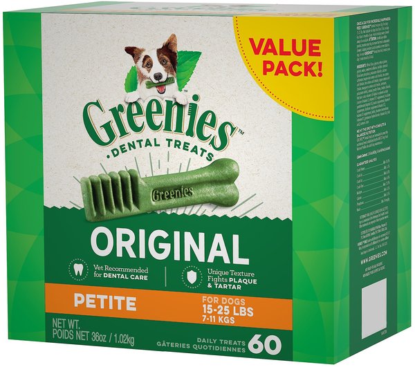 Greenies Petite Dental Dog Treats, 60 count slide 1 of 9