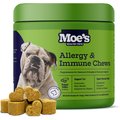 Moe’s Healthy Pets Allergy & Immune Peanut Butter Dog Supplements, 90 count
