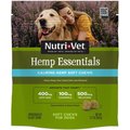 Nutri-Vet Hemp Peanut Butter & Honey Flavor Calming Soft Chew Supplement for Adult Dogs, 12.7-oz